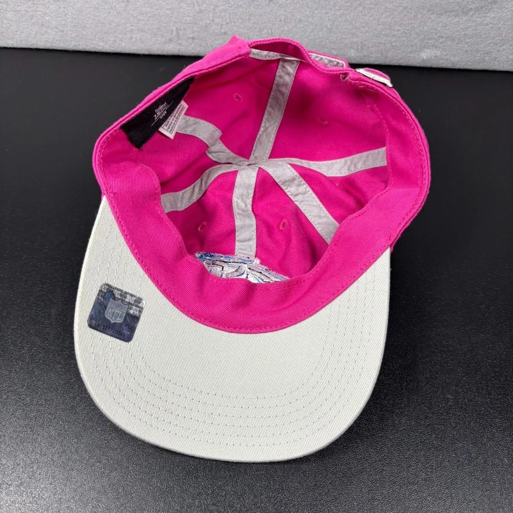 Carolina‎ Panthers Hot Pink Baseball Cap Youth Size Girls NFL Team Apparel Hat